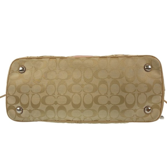 Coach Coach Signature Canvas Tote Bag 405168 Canvas Tote Bag 405168 - Picture 9 of 9